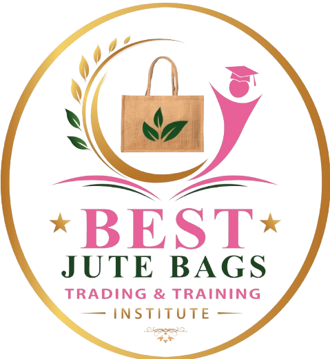 KK PAAVETHRAH best jute bags Logo